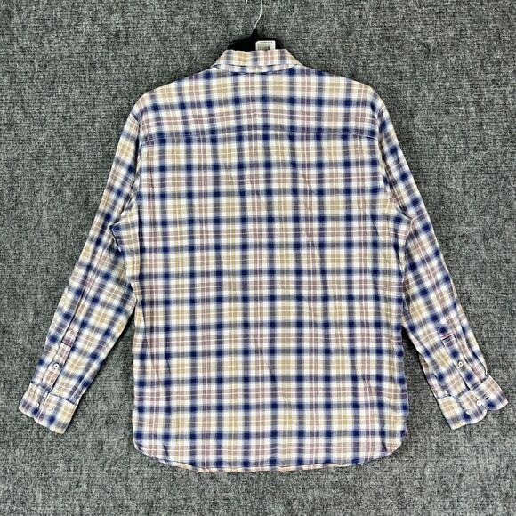 Tommy Hilfiger Shirt Mens Extra Large Button-Down Long-Sleeve Custom Fit‎ Plaid - Picture 3 of 14
